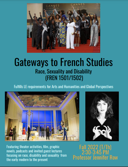 Flyer for the "Gateways" class