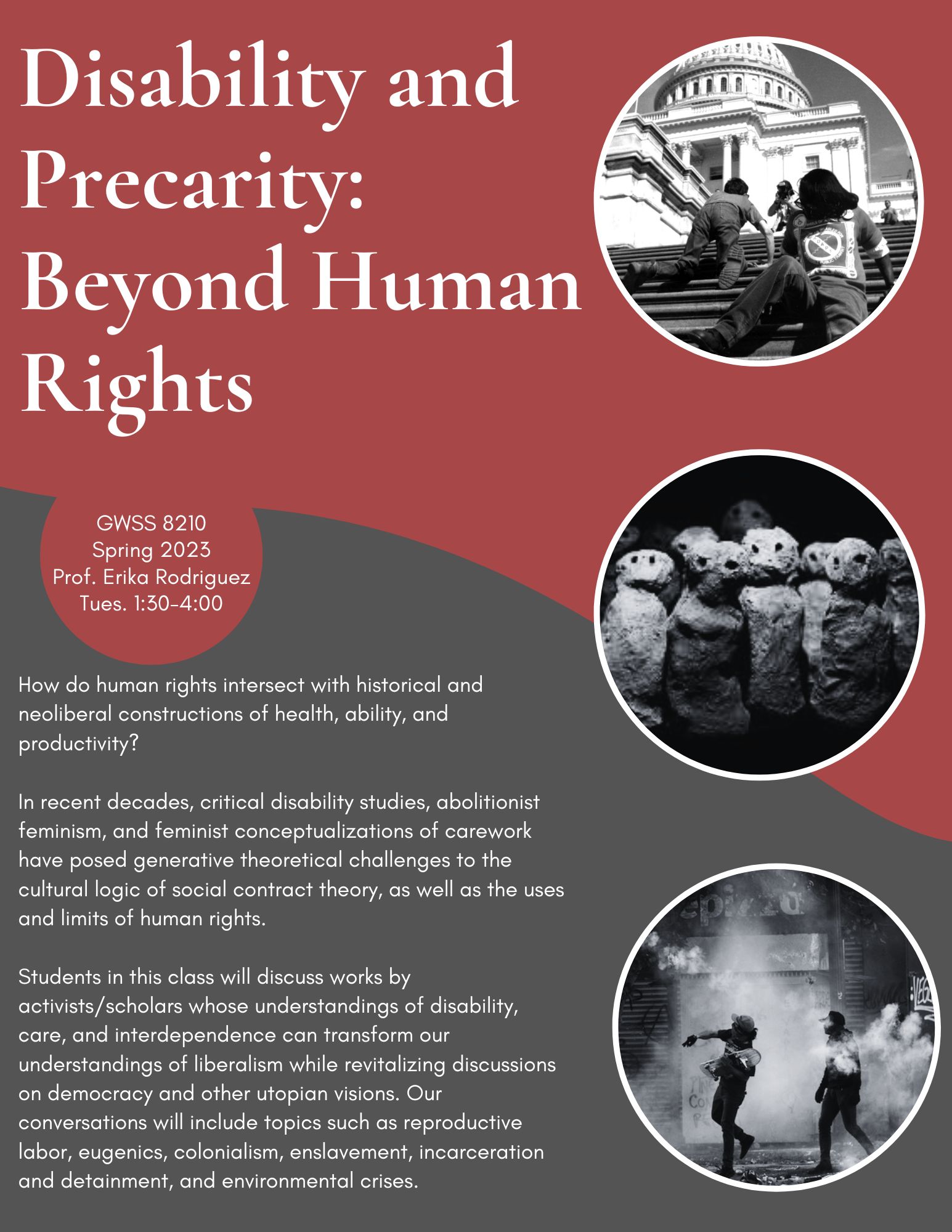 Disability and Precarity: Beyond Human Rights