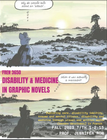 FREN 3650 Disability & Medicine in Graphic Novels